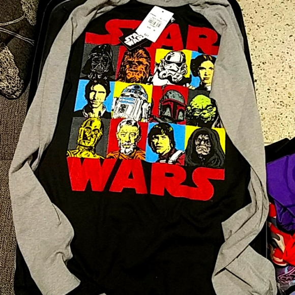 Star Wars Other - Mens star war long sleeve